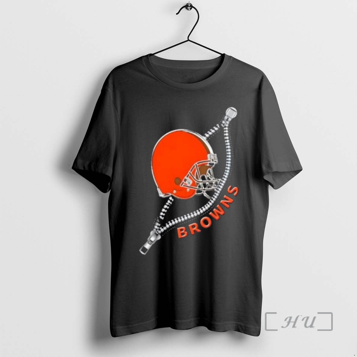 Trending Zipper X Cleveland Browns Football Logo T-Shirts, Hoodie, Sweatshirt | RetroVerseTees.com