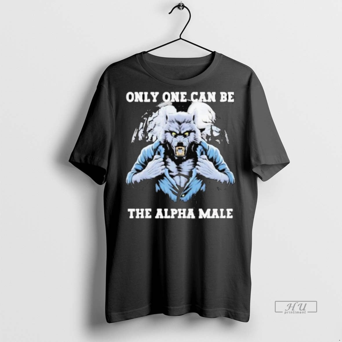 Trending Wolf Only One Can Be The Alpha Male Shirt Sweater
