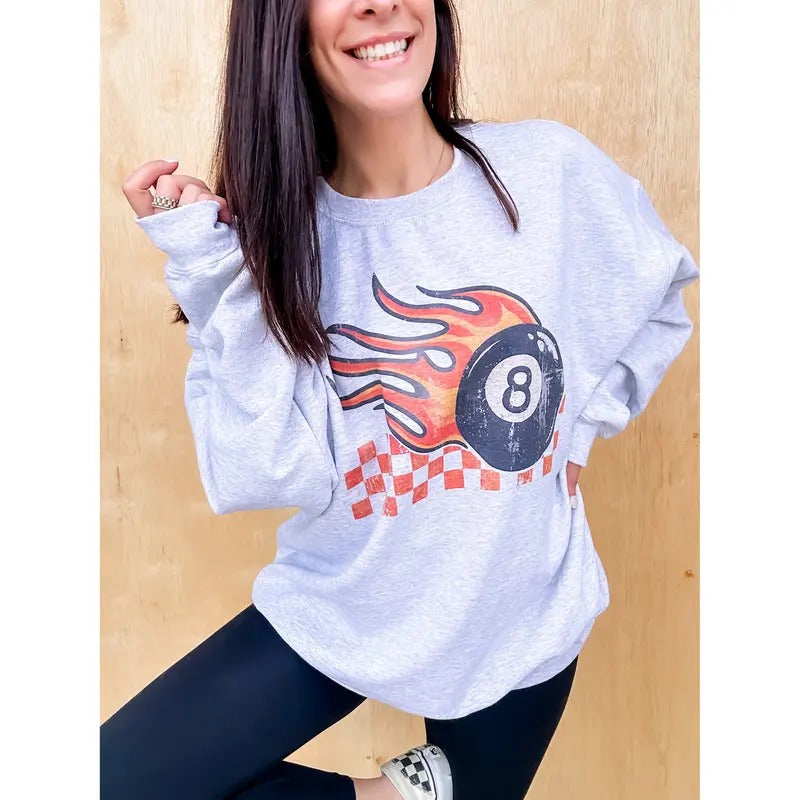 Trendy 8 Ball Graphic Top T-Shirts, Hoodie, Sweatshirt | RetroVerseTees.com