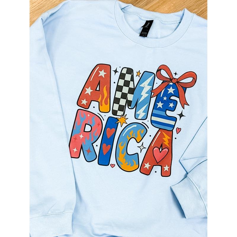 Trendy America Graphic Top T-Shirts, Hoodie, Sweatshirt | RetroVerseTees.com