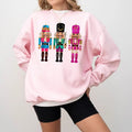 Trendy Christmas Nutcracker Sweatshirt, Cute Holiday Gift, Popular Nutcracker Sweater, Cute Women Christmas Gift, Girly...