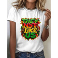 Trendy Gunpla brand Bold Tee: "TNF NOT LIKE US" with Vibrant Typography, Showcasing Individuality style 02 Hoodie, Sweatshirt