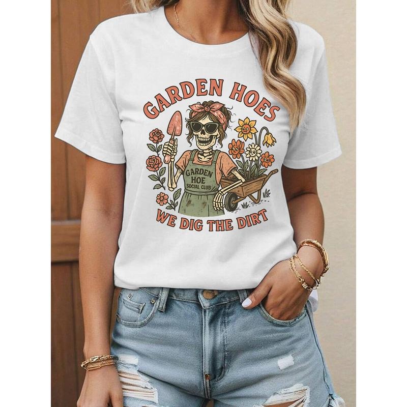 Trendy Gunpla brand Edgy Gardening Tee: Bold Design with WB shield Sassy Gardening Message, Ideal for Fashion