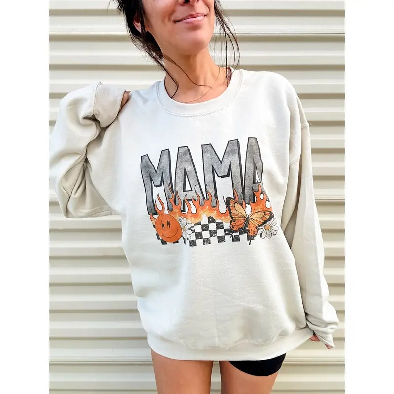 Trendy Mama Graphic Top T-Shirts, Hoodie, Sweatshirt | RetroVerseTees.com