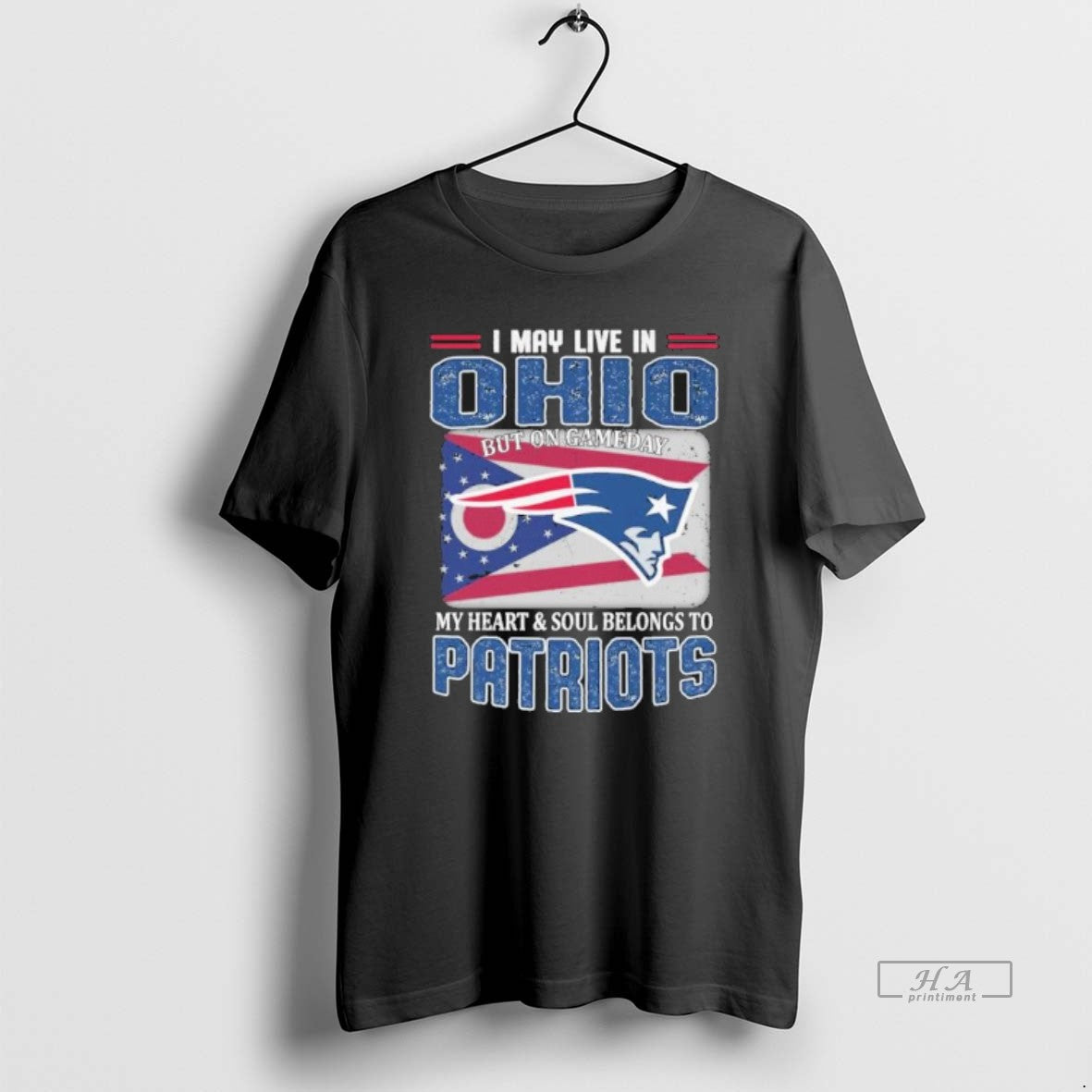 Trendy Official I May Live In Ohio But On Game Day My Heart And Soul T-Shirts, Hoodie, Sweatshirt | RetroVerseTees.com
