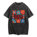 Trendy Patriotic Lightsaber brand - Shirt: Flaunt Your American Pride with WB shield Washed - out, Hippie