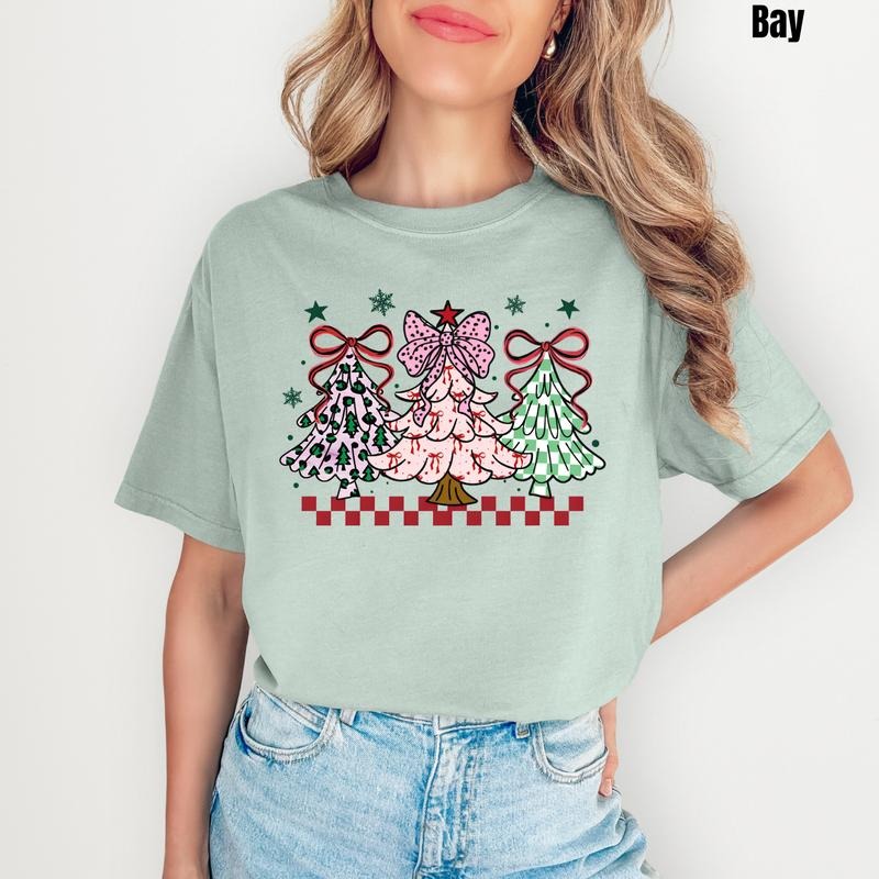 Trendy Tree Trio Comfort Colors T-Shirt 'NLB' Hoodie, Sweatshirt | RetroVerseTees.com