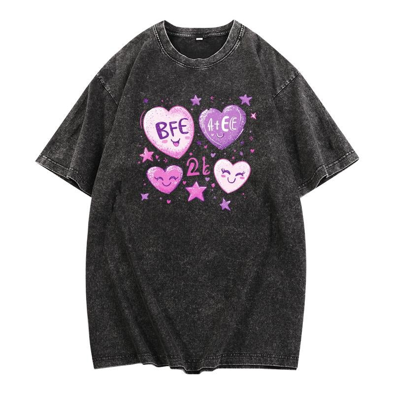 Trendy Washed Lightsaber brand - Shirt: Adorable Heart