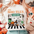 Trick Or Treat SweatShirt, The Boo-tles Parody Halloween T-Shirt, Abbey Road Sublimation Hoodie | RetroVerseTees.com