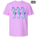 Triple Seahorse Comfort Colors T-Shirt 'NLB' Hoodie, Sweatshirt | RetroVerseTees.com