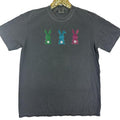 Triple Sequin Bunnies Comfort Colors T-Shirt Hoodie, Sweatshirt | RetroVerseTees.com