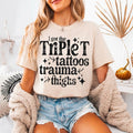 Triplet DTF Transfers - THIS IS NOT A SHIRT Hoodie, Sweatshirt | RetroVerseTees.com