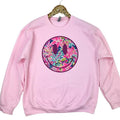 Tropical Vibes Happy Face Sweatshirt 'NLB' T-Shirts, Hoodie | RetroVerseTees.com