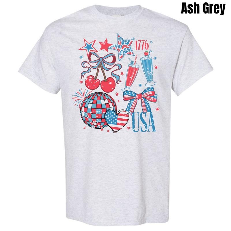 True American Collage Gildan Short Sleeve T-Shirt 'NLB' Hoodie, Sweatshirt | RetroVerseTees.com