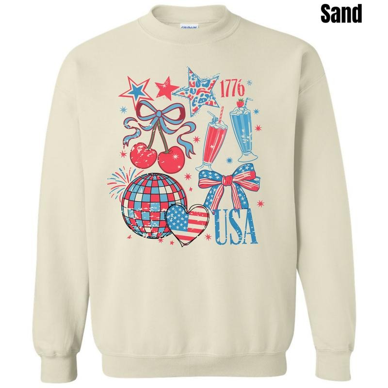 True American Collage Sweatshirt 'NLB' T-Shirts, Hoodie | RetroVerseTees.com