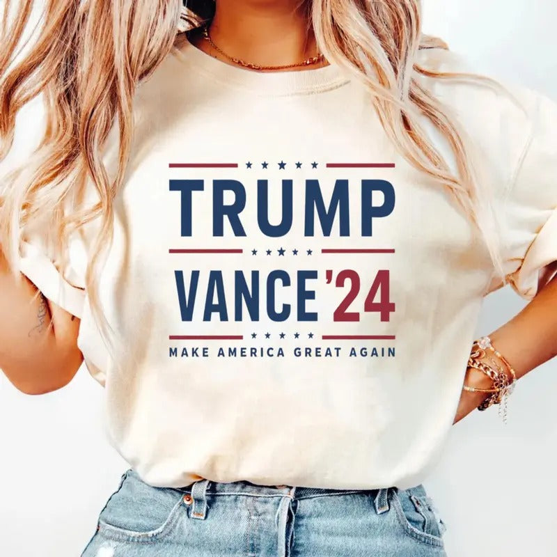 Trum 2024 Shirt, Trum Vance 24 Shirt, President Trummp, Jd Vance Shirt, Republican Shirt, Donald Trummp, Trummp Supporter...