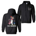 Trum Golf You Missed 2024 Hoodie, Barstol Golf Flag Tee, Trum Second Assassination Attempt Shirt, Gift for Republican,...