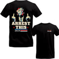 Trumm Arrest This 2024 Two Side T-Shirt, V0ting For The C0nvicted Fel0n Shirt, Sarcastic Graphic Tee, Unisex Classic...