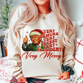 Trummpp Christmas Sweatshrt - Humorous Trummpp Christmas T-Shirt Design Clipart Illustration, Sublimation Hoodie, Sweatshirt