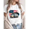 Trump 2024 Lightsaber brand Tee: Garbage Truck Graphic with WB shield Splash FOG American Flag Flair style 02 Hoodie,...