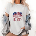 Trump 2024 Presidential Campaign Elephant - TNF American Flag Tee style 02 Hoodie, Sweatshirt | RetroVerseTees.com