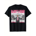Trump 2024 Recaptures America, Dad's Home Trump Pink 2024 T-shirt made in usa Hoodie, Sweatshirt | RetroVerseTees.com