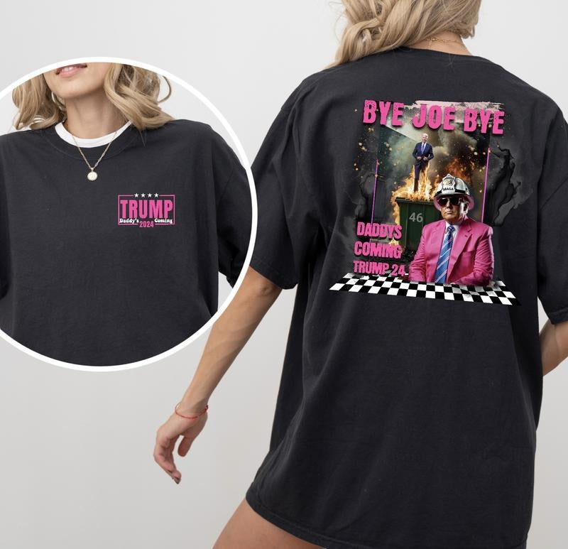 Trump 2024 Tshirt Casual Cotton Hoodie, Sweatshirt | RetroVerseTees.com