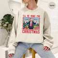Trump Christmas Sweatshirt, Funny Trump Long Sleeve Tshirt, Humorous Trump Christmas Cotton Crewneck Hoodie