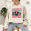 Trump Christmas Sweatshirt, Funny Trump Long Sleeve Tshirt, Humorous Trump Christmas Hoodies, Trump Won Cotton Crewneck