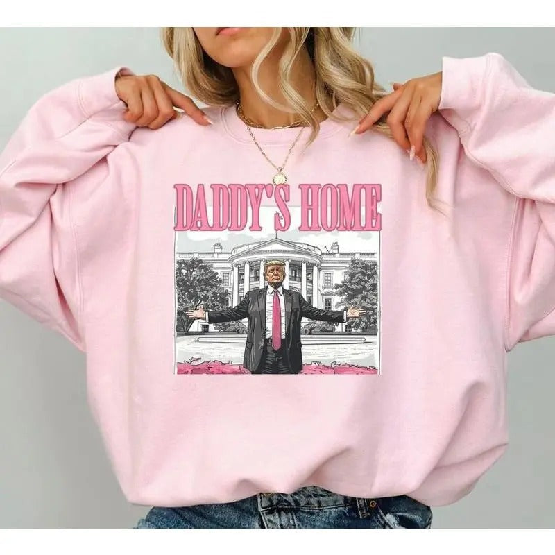 Trump Daddy Home Shirt Hoodie, Sweatshirt | RetroVerseTees.com