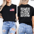 #Trump Dance QR Code T-Shirt Viral, #Donald.Trump YMCA QR Code Shirt, Prank Meme Funny Shirt Republican Tee, MAGA...