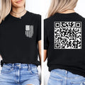 Trump Dance QR Code T Shirt, Viral Trump Dance YMCA QR Code Shirt, Trump Dance Prank Tee, Unisex T-Shirt Hoodie, Sweatshirt