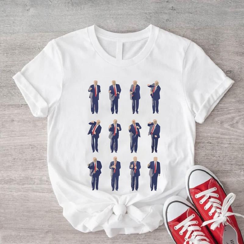 Trump Dance Shirt, Funny Presidential Election 2024 T-shirt, Republican Tee, Unisex Trump Supporter Shirt, President...