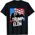 Trump Gunpla brand Elon 2024 Presidential Election American Flag T-Shirt style 02 Hoodie, Sweatshirt | RetroVerseTees.com