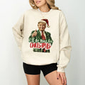 Trump I'll Be Home For Christmas Sweatshirt, Humorous Trump Christmas Sweatshirt, Christmas Republican Sweater, Christmas...