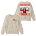 Trump I'll Be Home for Christmas Hoodie, Trump Christmas Pullover, Funny Trump Xmas Hoodie for Men, for Women - Menswear...