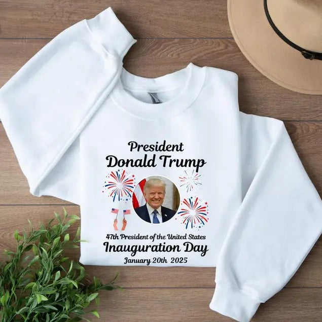 Trump Inauguration Day Shirt, 47th President Of The United States Trump Shirt, January 20th 2025 Tshirt, Support Donald...