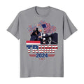 Trump Missed Shot Celebration Victory T-Shirt Hoodie, Sweatshirt | RetroVerseTees.com