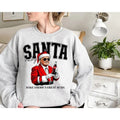 Trump Santa Baby Christmas Sweatshirt  Humorous Trump Christmas T-Shirt Christmas Republican Sweater Christmas Santa...