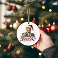 Trump Santa's Favorite President Ornament, Political Trends, Trump 2024 Gifts, Election Ornament, Funny Trump Ornament,...