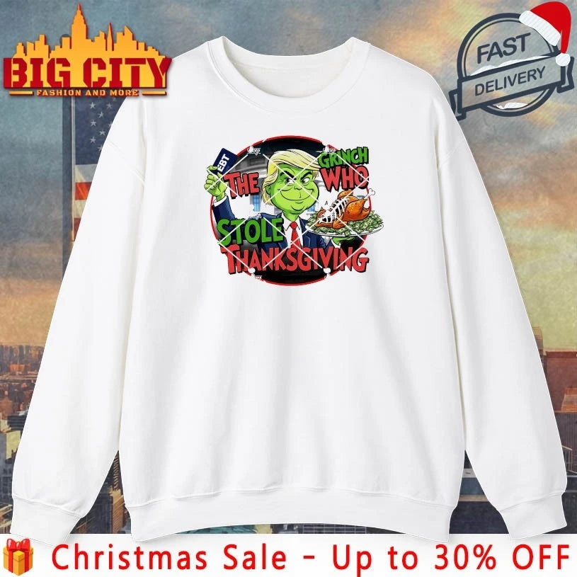 Trump The Grinch Who Stole Thanksgiving Shirt