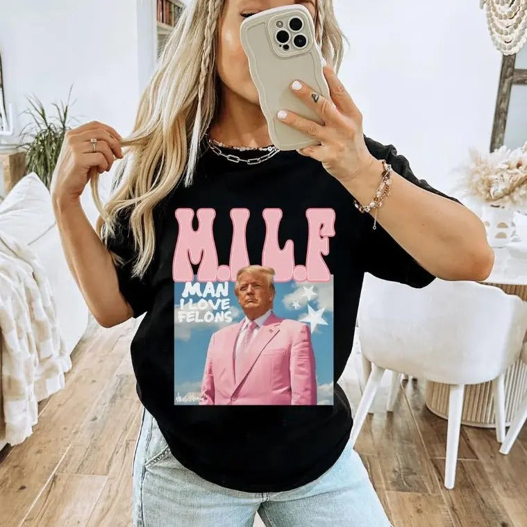 Trump Thug Life Shirt Viral Thug Life Trump Trending T-Shirt Sarcastic Donald Trump Tee Funny Trump 2024,Unisex Top...