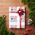 Trump Vance 2024 Outlaw Hillbilly Election Wrapping Paper T-Shirts, Hoodie, Sweatshirt | RetroVerseTees.com