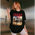 Trump Vance Kennedy Musk Cowboys Shirt Cowboy Trump Tee Presidential Election Stand With Trump Trump 2024 Hoodie, Sweatshirt