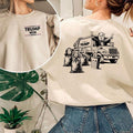 Trump Won 2 Sides Sweatshirt Hoodie, Trump Supporters Shirts, Trump 45th 47th President 2 Sides Sweatshirt, Graphic...