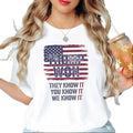 Trump Won Again T-Shirt - Election Shirt - Make America Great Again - Tee, Top Hoodie, Sweatshirt | RetroVerseTees.com