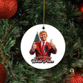 Trump World Peace For Christmas Ornament, Ceramic Ornament, Trump Ornament, Gift for Trump Maga T-Shirts, Hoodie, Sweatshirt