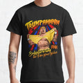 Trump Wrestling Meme Fake News Trumpamania Retro Vintage T-Shirt S-3XL Hoodie, Sweatshirt | RetroVerseTees.com
