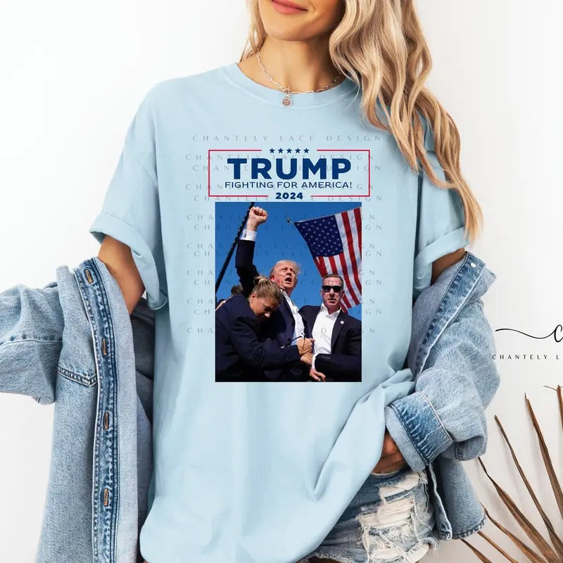 Trump shirt, republican shirt, maga 2024, trump merch, election 2024 Shirt Hoodie, Sweatshirt | RetroVerseTees.com