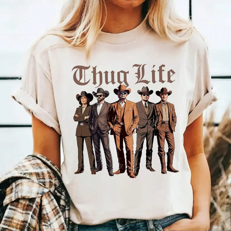 Trumpp Dark MAGA Shirt, Thug Life Shirt Hoodie, Sweatshirt | RetroVerseTees.com